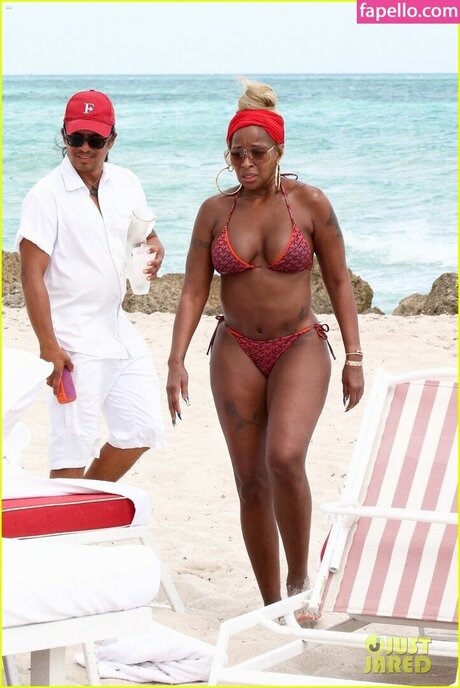 Mary J Blige estrella porno sexy imagen