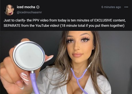 IcedMochaASMR sex star photos