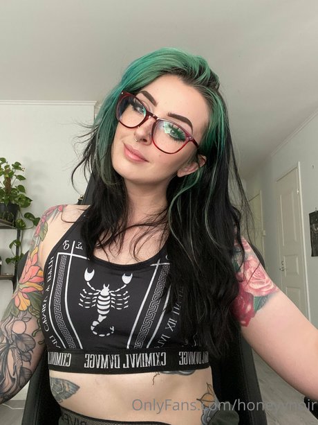 Honeyy Noir estrella sexy fotos