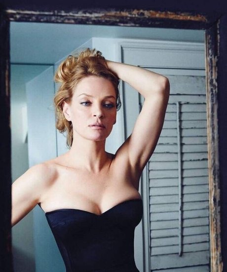 Uma Thurman estrella porno del sexo fotos