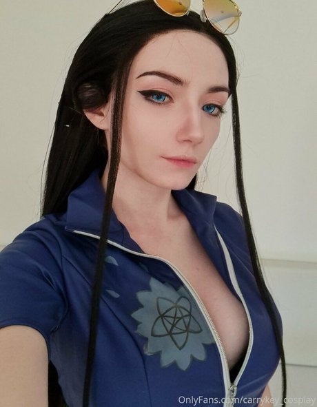 carrykey cosplay hermosa estrella porno imágenes