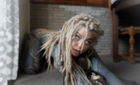 psychedelic mess modelo de arte recopilación