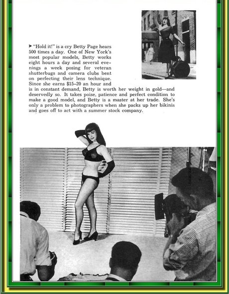 Bettie Page actrice nue img