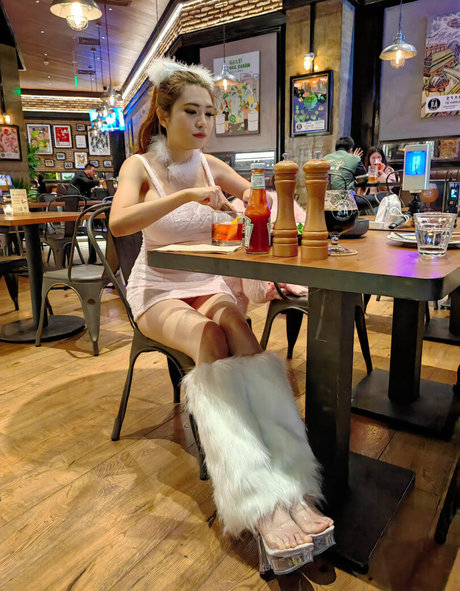 SexyCyborg modelo adulto archivo