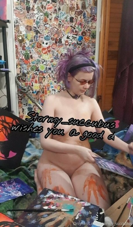 Stormy Succubus star du porno de haute qualité photo