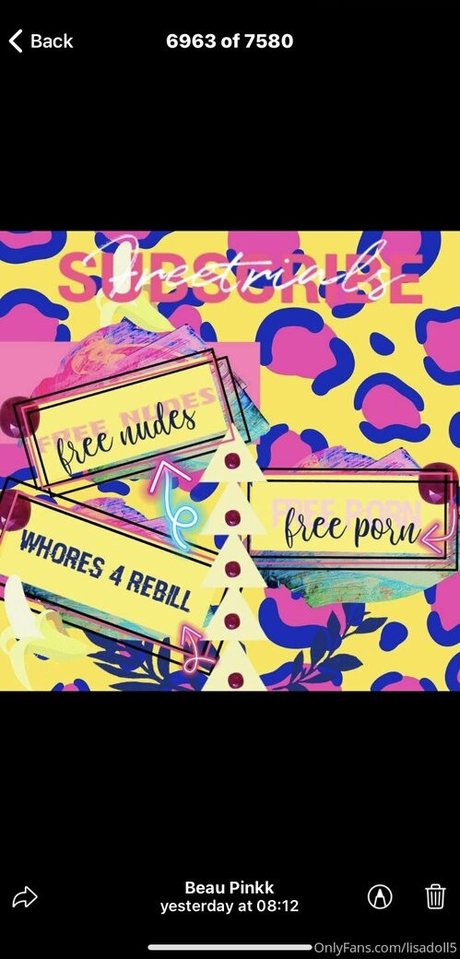 lisadoll5 estrella porno desnuda foto