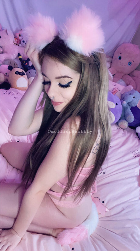 molliepeachbby modelo atractivo archivo