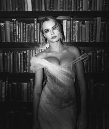 Cara Delevingne bonita estrella porno imagen