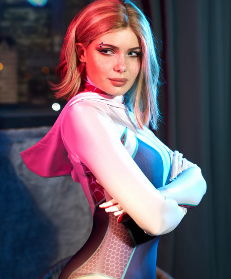 Purple Amelie modelo erótico foto