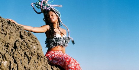 Halle Bailey art de star du porno photo