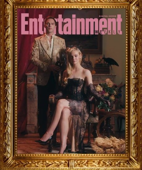 Elle Fanning estrella porno de arte galería