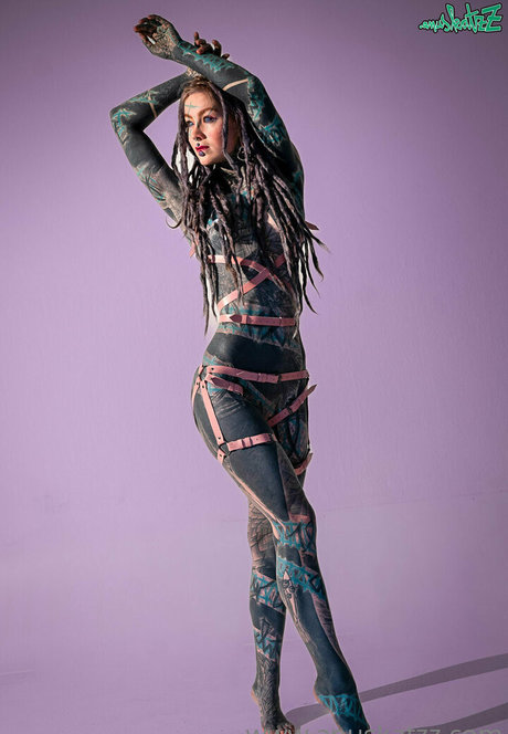 Anuskatzz hermosa estrella porno fotos