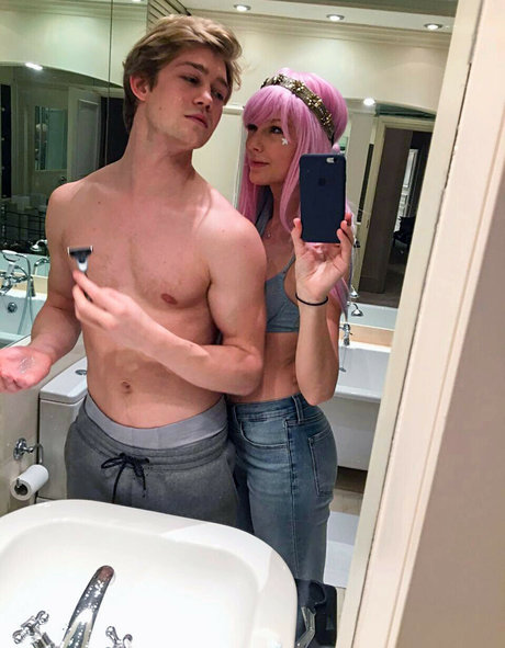 Fanáticos de los dedos del pie adulto caliente archivo