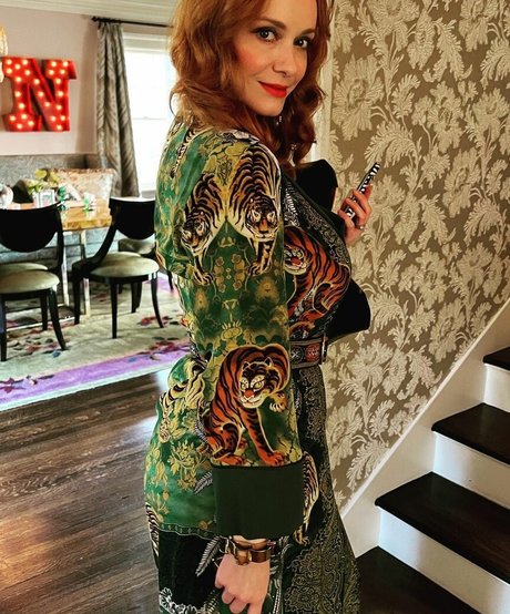 Christina Hendricks arte estrella porno recopilación