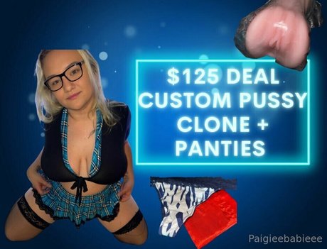 paigieebabieee estrella porno del sexo foto