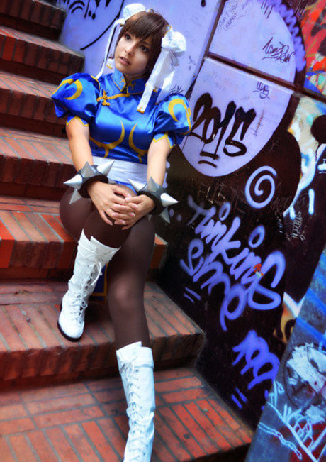 Shermie Cosplay mejor modelo foto