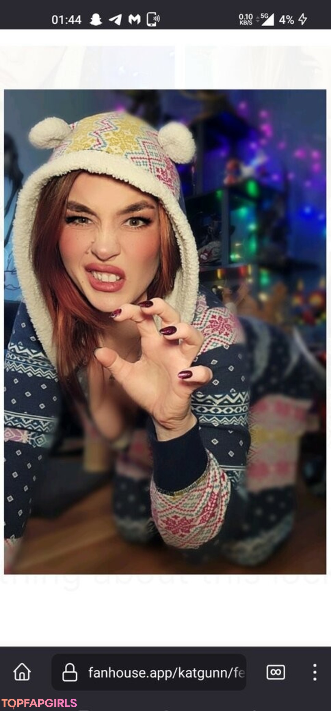 Kat Gunn haut modèle photo