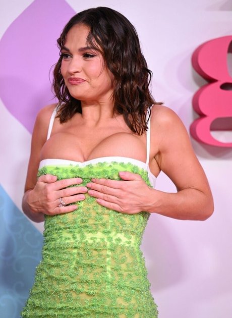 Lily James exclusive model archive