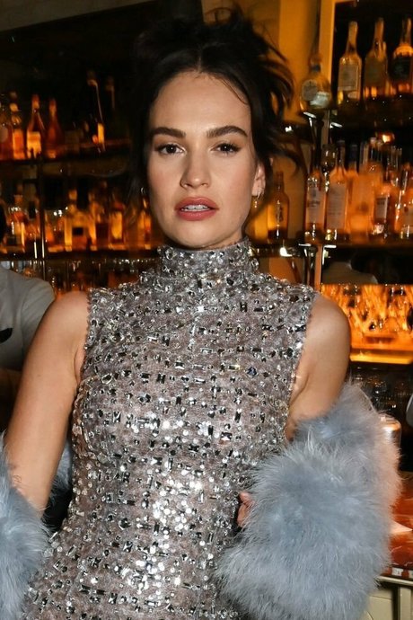 Lily James star pornographic archive