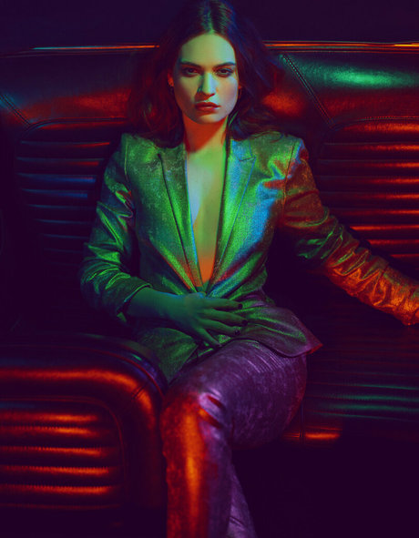 Lily James pretty actress picture