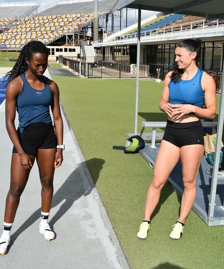 Michelle Jenneke estrella porno bonita imagen