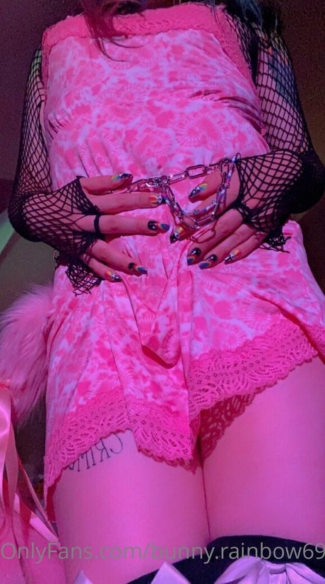bunny rainbow69 model top picture