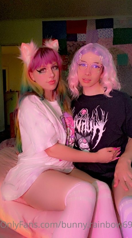 bunny rainbow69 modelo de arte galería