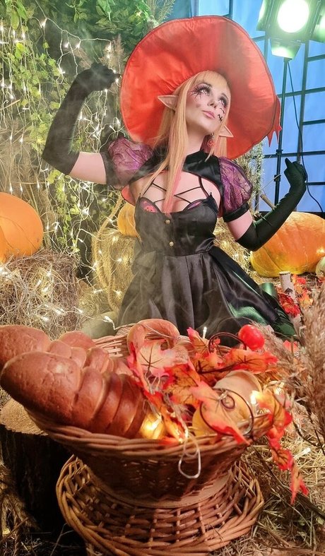 AGflower Cosplay modelo caliente foto