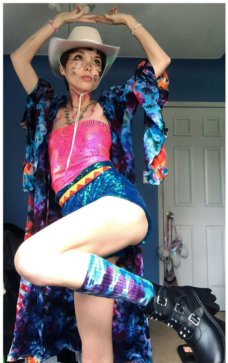 punksmutt hermosa modelo fotos