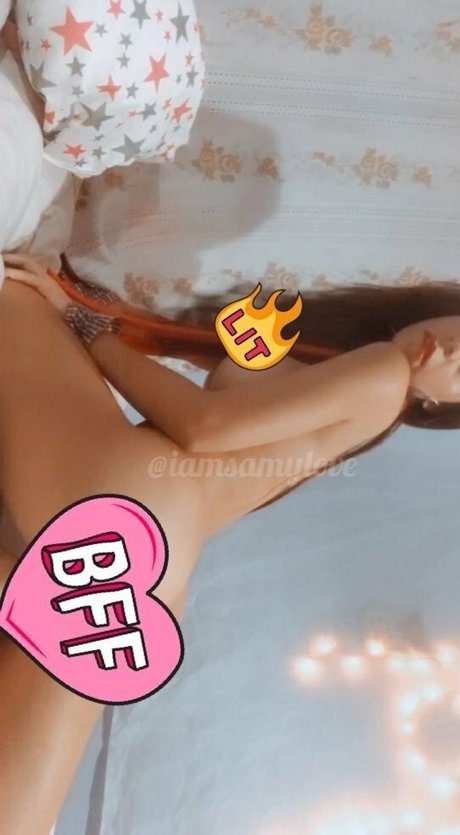 iamsamylove1 modelo desnudo galería