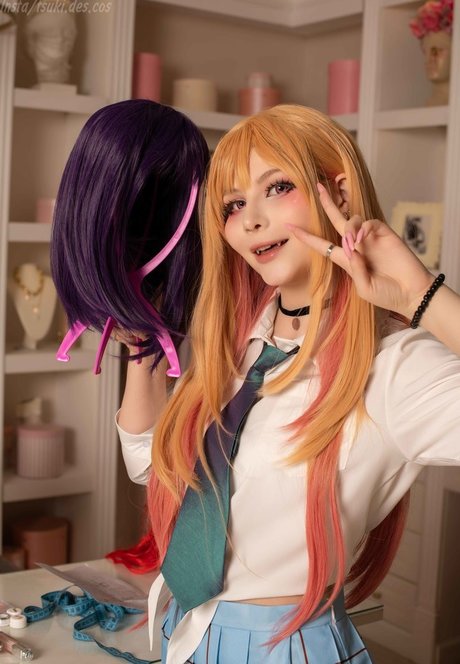 Tsuki Desu modelo porno recopilación