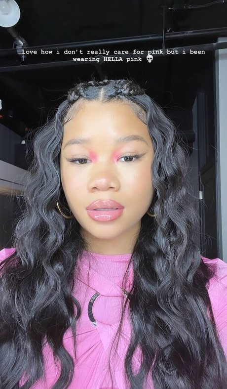Storm Reid estrella exclusiva galerías