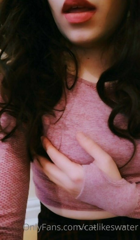 Cat Likes Water étoile de l'art des photos