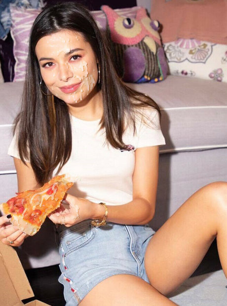 Miranda Cosgrove bonita estrella archivo