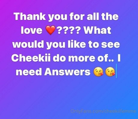cheekiifemme Imagen de perfil
