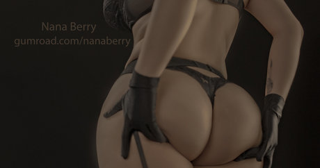 Nana Berry modèle nu photos