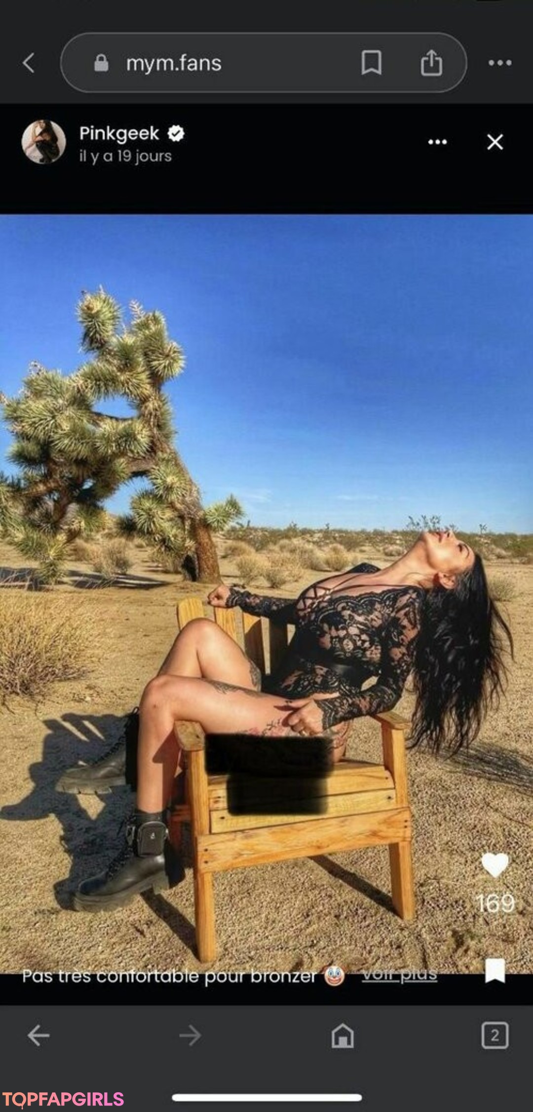 Pinkgeek star érotique galeries