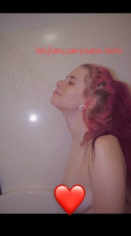 peach taste star pretty photo