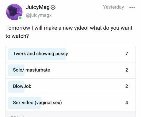 Juicymagx bonita estrella galería