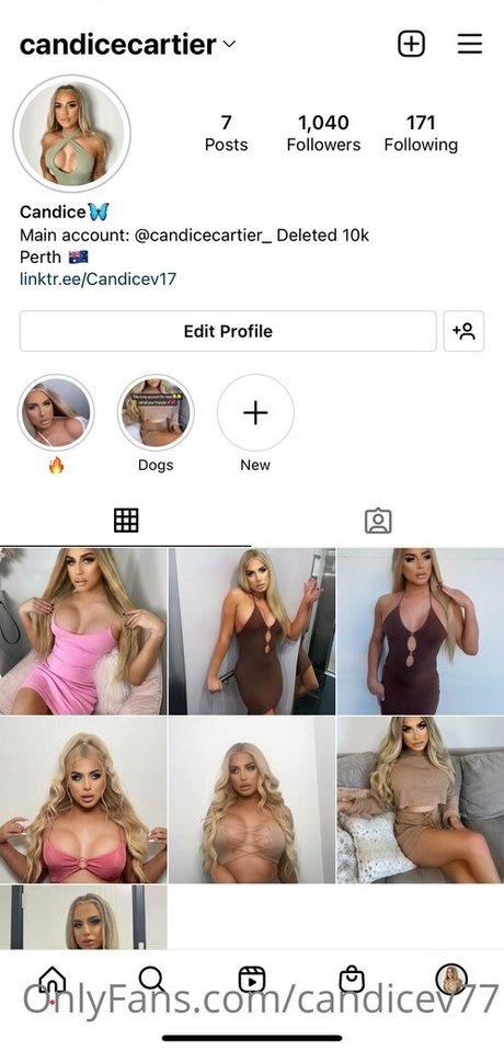 candicev77 modelo desnudo foto