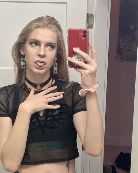 Laced Up Lace naked pornstar photo