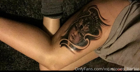 xxtattooed barbie high quality model photos