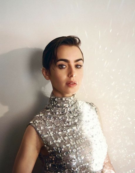 Lily Collins exclusive star image