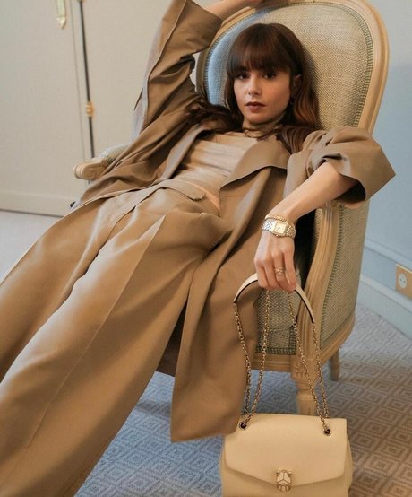 Lily Collins pornstar images