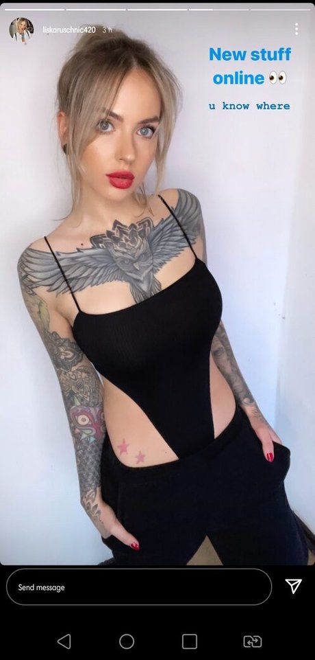 Liska Ruschnic exclusive model pictures