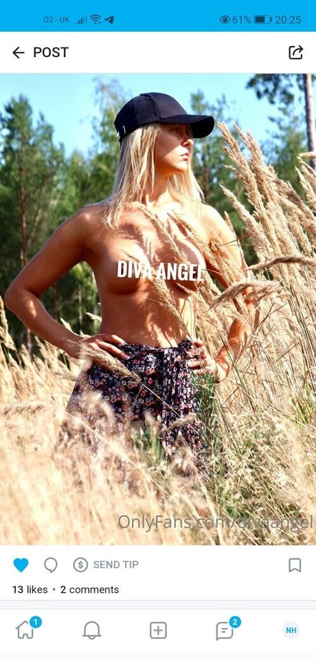 Diva Angel hot pornstar picture