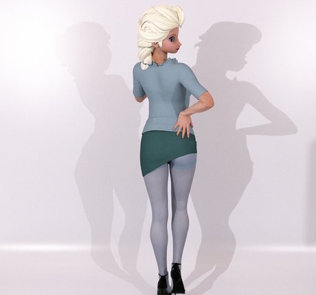 Disney s Frozen naked model pic