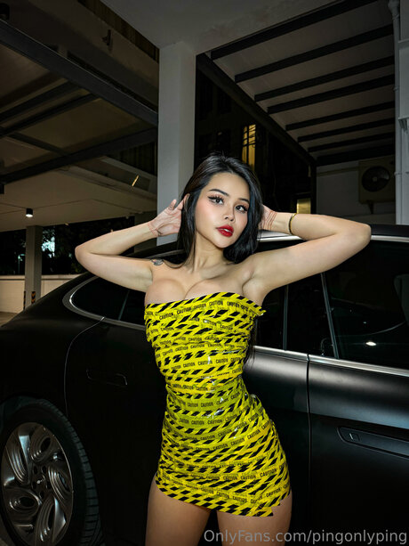 Pingonlyping model high quality photo