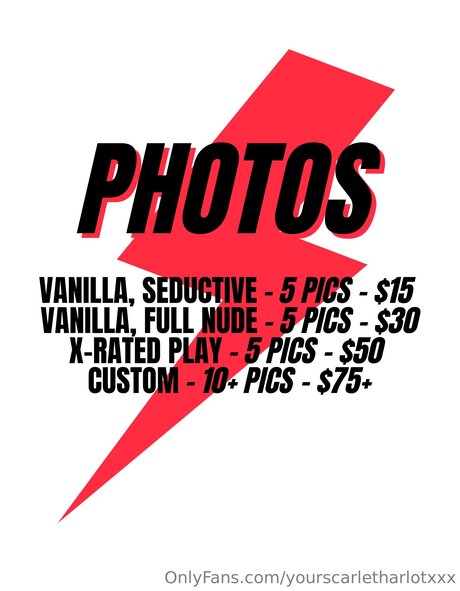 Yourscarletharlotxxx pornstar best pics