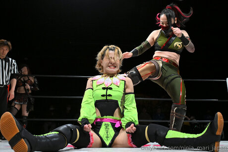 Ninja Mari Japan model perfect pictures